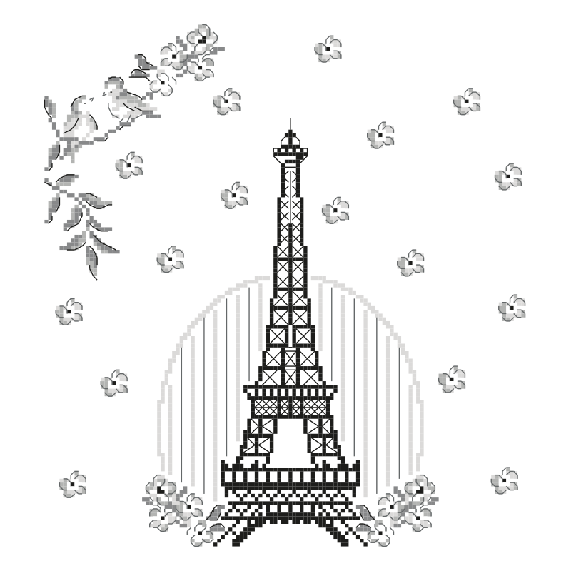 Aida «À paris !» bag