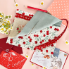 Lin : Pochette «Cerisette» Lin : Pochette «Cerisette»