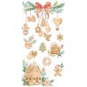 Aïda «Pain d'épice» Tea towel Aïda «Pain d'épice» Tea towel
