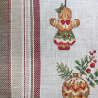 Aïda «Pain d'épice» Tea towel Aïda «Pain d'épice» Tea towel