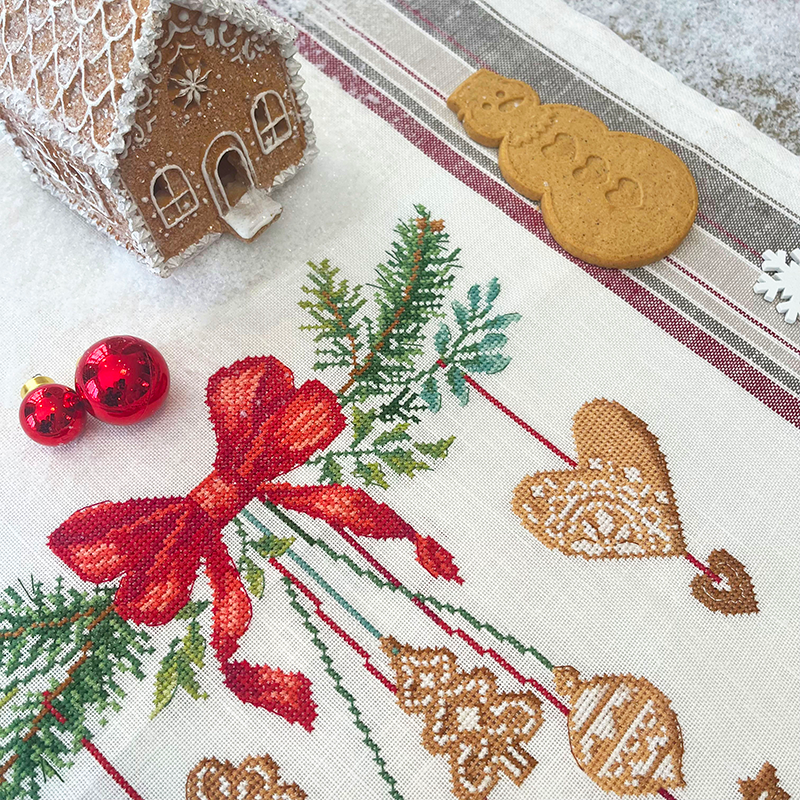 Aïda «Pain d'épice» Tea towel