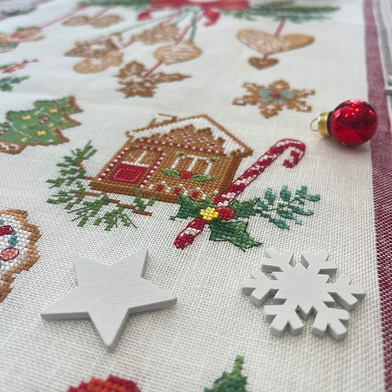 Aïda «Pain d'épice» Tea towel