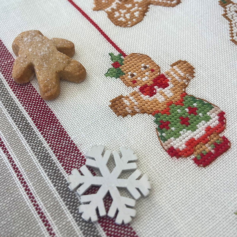 Linen «Pain d'épice» Tea towel