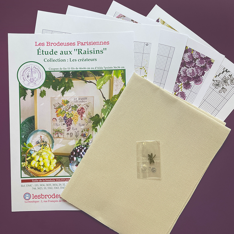 Aïda : Étude aux Raisins (maxi grille)