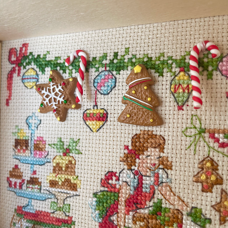 Aïda : La vitrine «Ma petite cuisine de Noël»