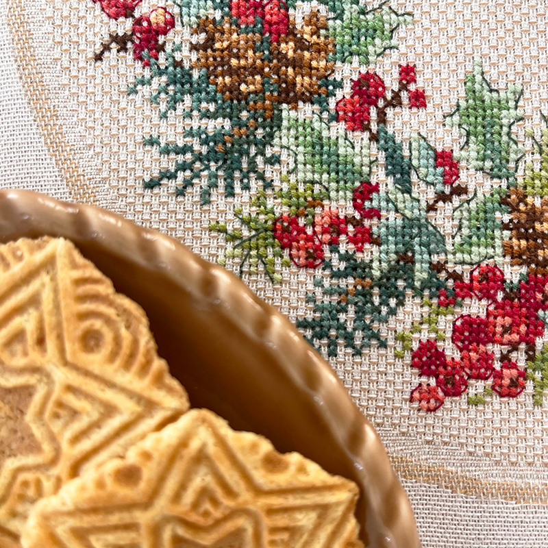 Aida «Le Noël de Félix» Tea towel