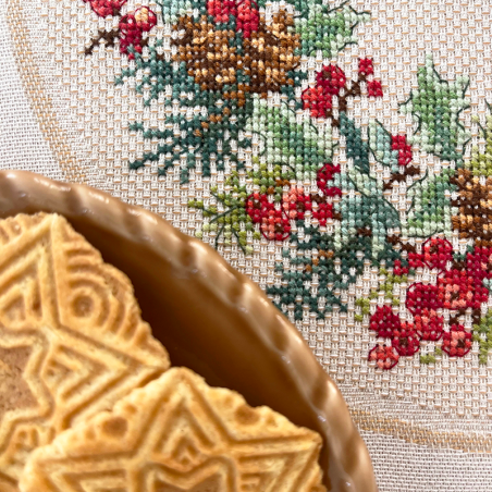 Aida «Le Noël de Félix» Tea towel Aida «Le Noël de Félix» Tea towel