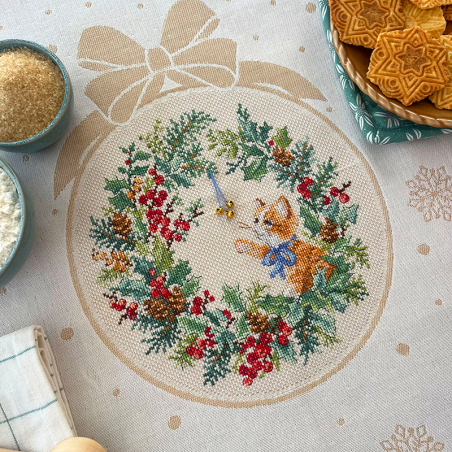 Aida «Le Noël de Félix» Tea towel Aida «Le Noël de Félix» Tea towel