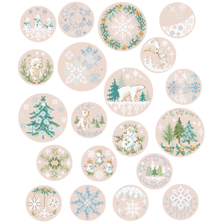 Aïda : Ma déco de Noël N°2 «Éclats givrés» Aïda : Ma déco de Noël N°2 «Éclats givrés»