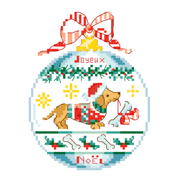 The Christmas bauble «Mon petit teckel» Chart