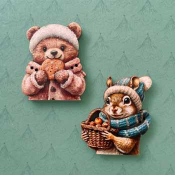 2 boutons «Goûter d’hiver»