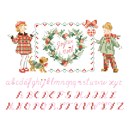 Aida : «Noël écossais» Stocking