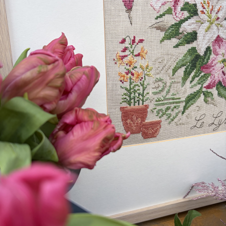 Aïda : «Lys» Study (maxi-pattern)