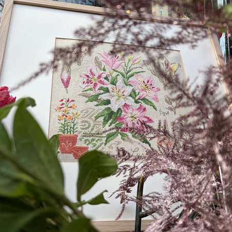 Aïda : Étude aux Lys (maxi-grille)