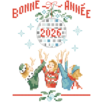 The free pattern «Bonne année 2026»