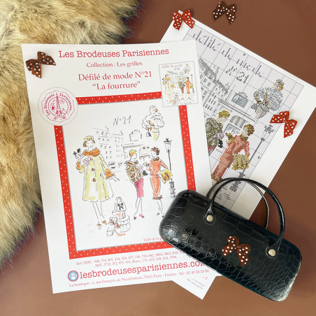 Digital Download (PDF) : Fashion show N° 21 «La fourrure» chart