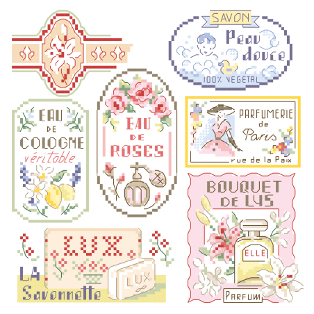 A little story of «Senteur printanière» labels