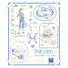 Digital Download (PDF) : Zodiac Sign «Poissons» chart