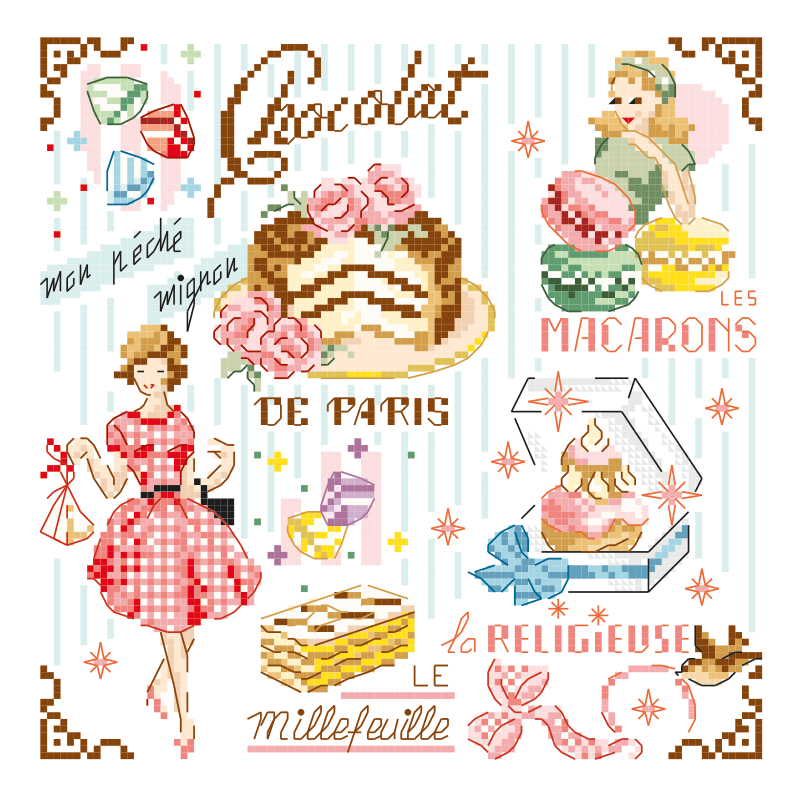 Grille «Péché mignon»