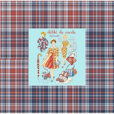 Digital Download (PDF) : Fashion show N°6 « Scotland the Brave » chart