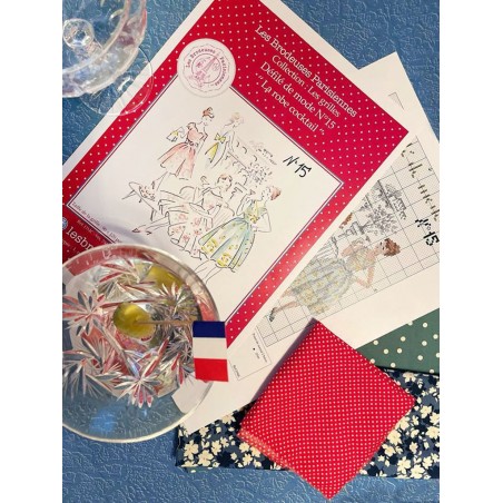 Digital Download (PDF) : Fashion show N° 15 « The cocktail dress » chart