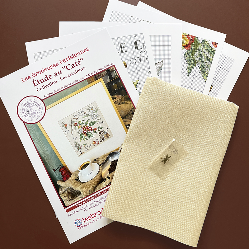 Linen «Café» Study (maxi pattern)