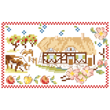 Grille «Jolie fermette»