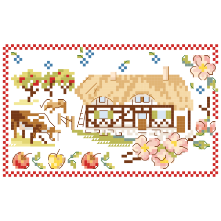 Grille «Jolie fermette»