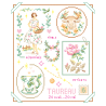 Grille : Signe du zodiaque «Taureau»