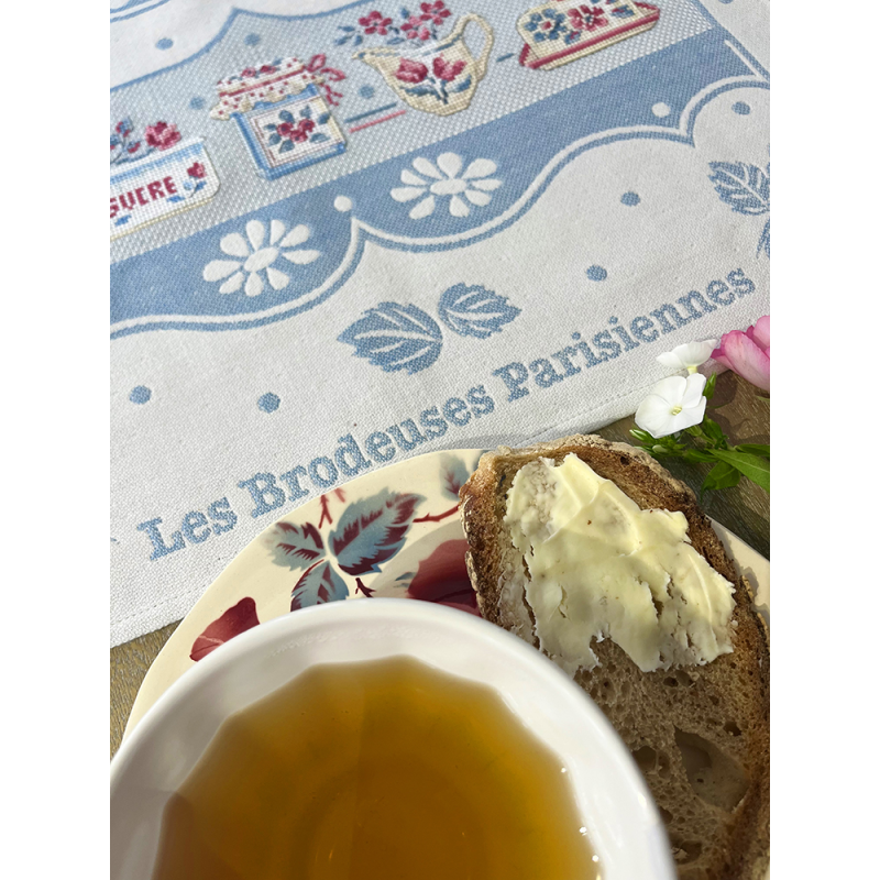 Aida «Bonjour» Tea towel