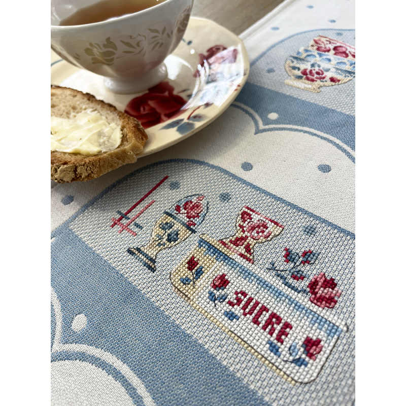 Aida «Bonjour» Tea towel