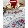 Aida «Bonjour» Tea towel