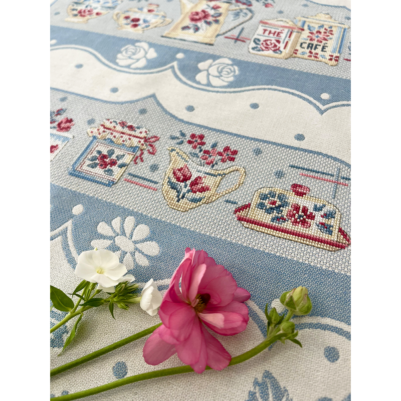 Aida «Bonjour» Tea towel