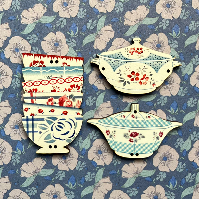 3 buttons «Digoin» N°6