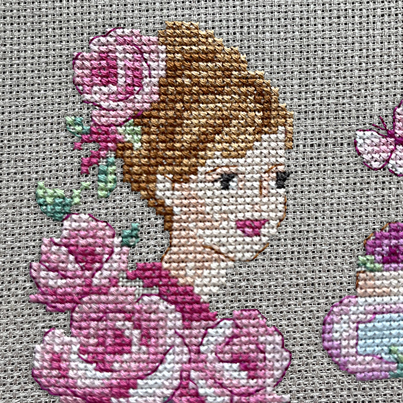 Aïda : Maxi trousse «Eau de rose»