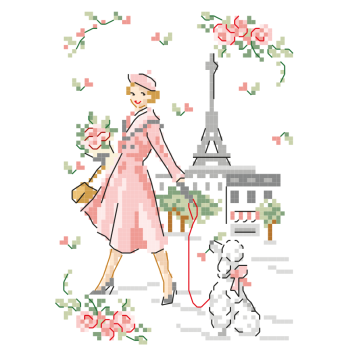The free pattern «Duo d'élégance»