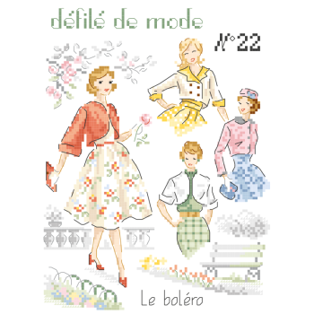 Digital Download (PDF) : Fashion show N° 22 «Le boléro» chart