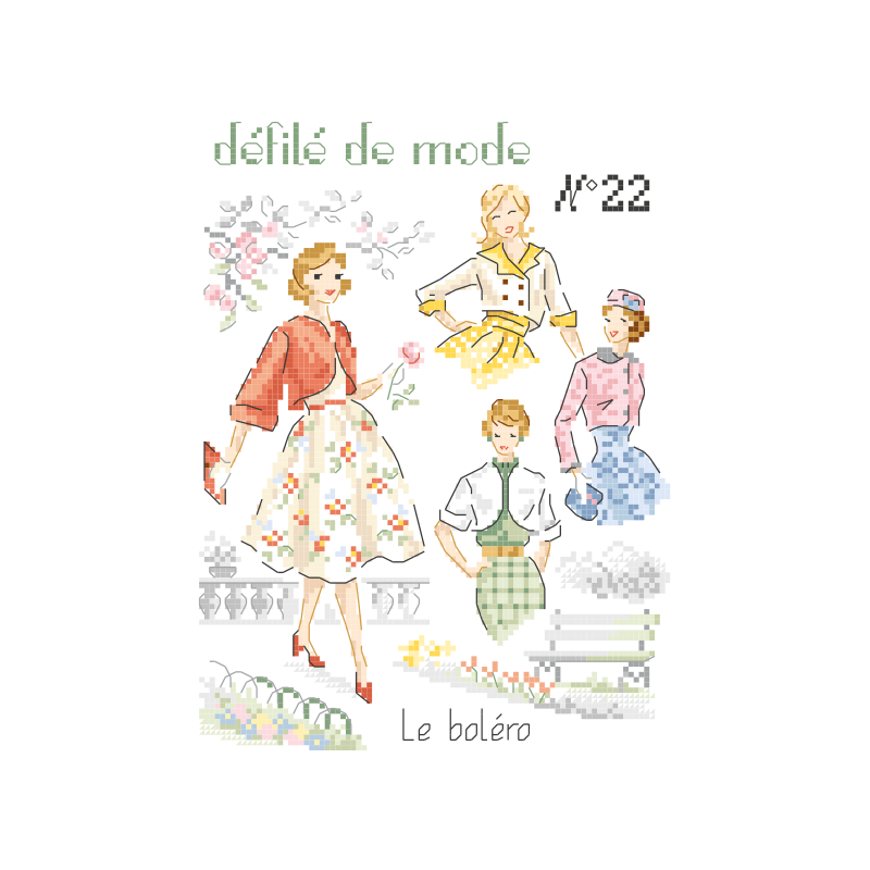 Grille : Défilé de mode N°22 «Le boléro»