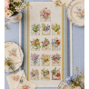 Aïda «Year Calendar» Tea towel