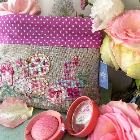 Aida: Little pouch «Eau de rose»