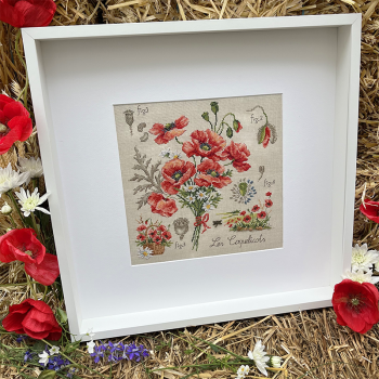 Lin : Étude aux Coquelicots (maxi-grille)