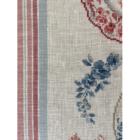 Lin : Torchon «collection Toile de Jouy»