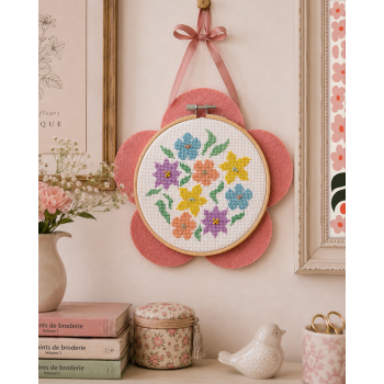 Complete kit Mon tambour en fleurs»