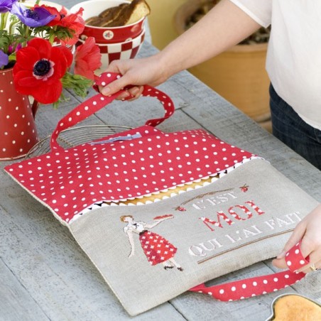 Linen « All by myself ! » Pie bag