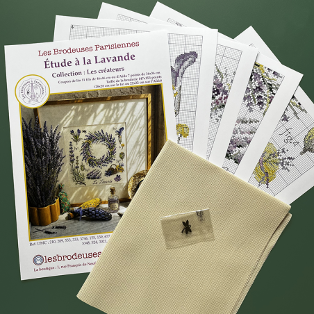Aida : «Lavande» Study (maxi-pattern)