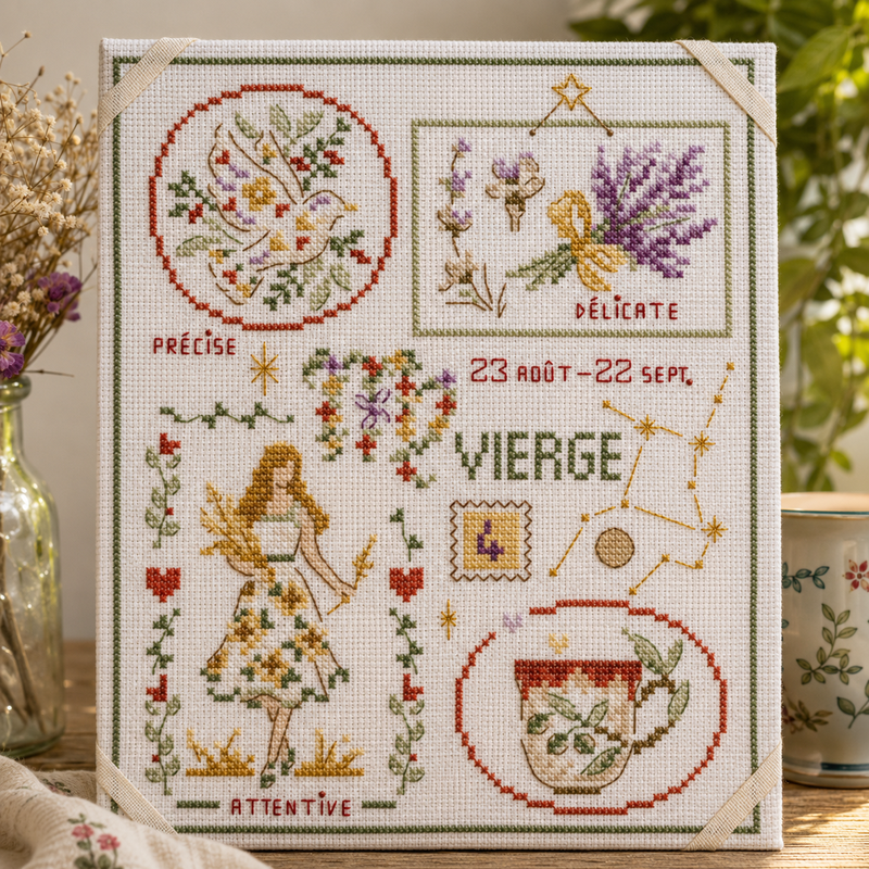 Zodiac Sign «Vierge» Chart