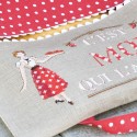 Sac porte tarte "A la fraise"