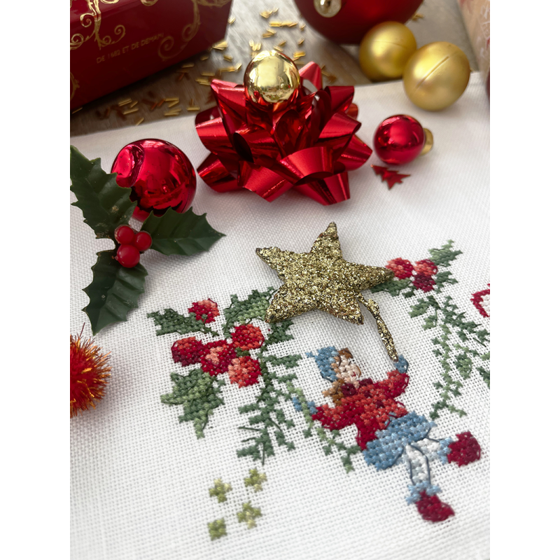 Aïda : Collection «Jour de Noël» Tea towel