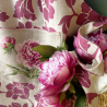 Lin : Tablier «Pivoine»