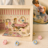 Aïda : La vitrine «Le petit monde de bébé» version Rose